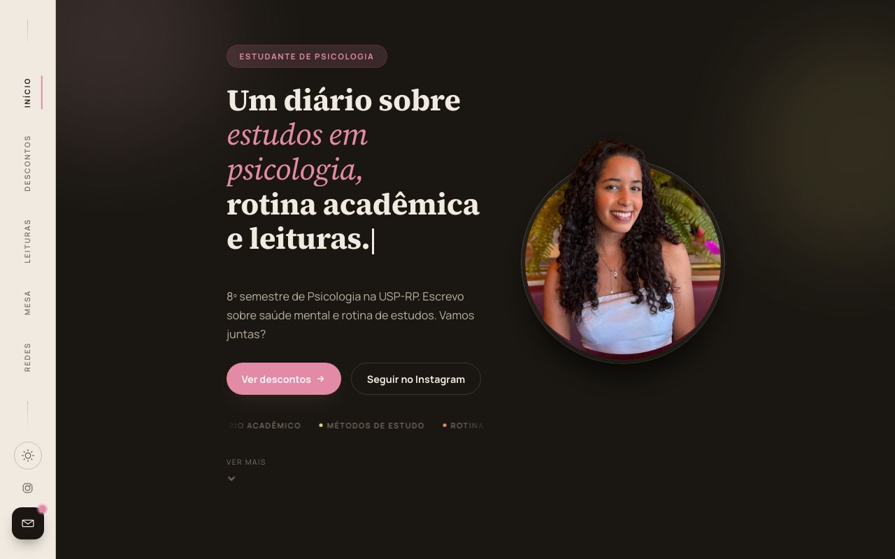 Site de Amanda Gabrielle