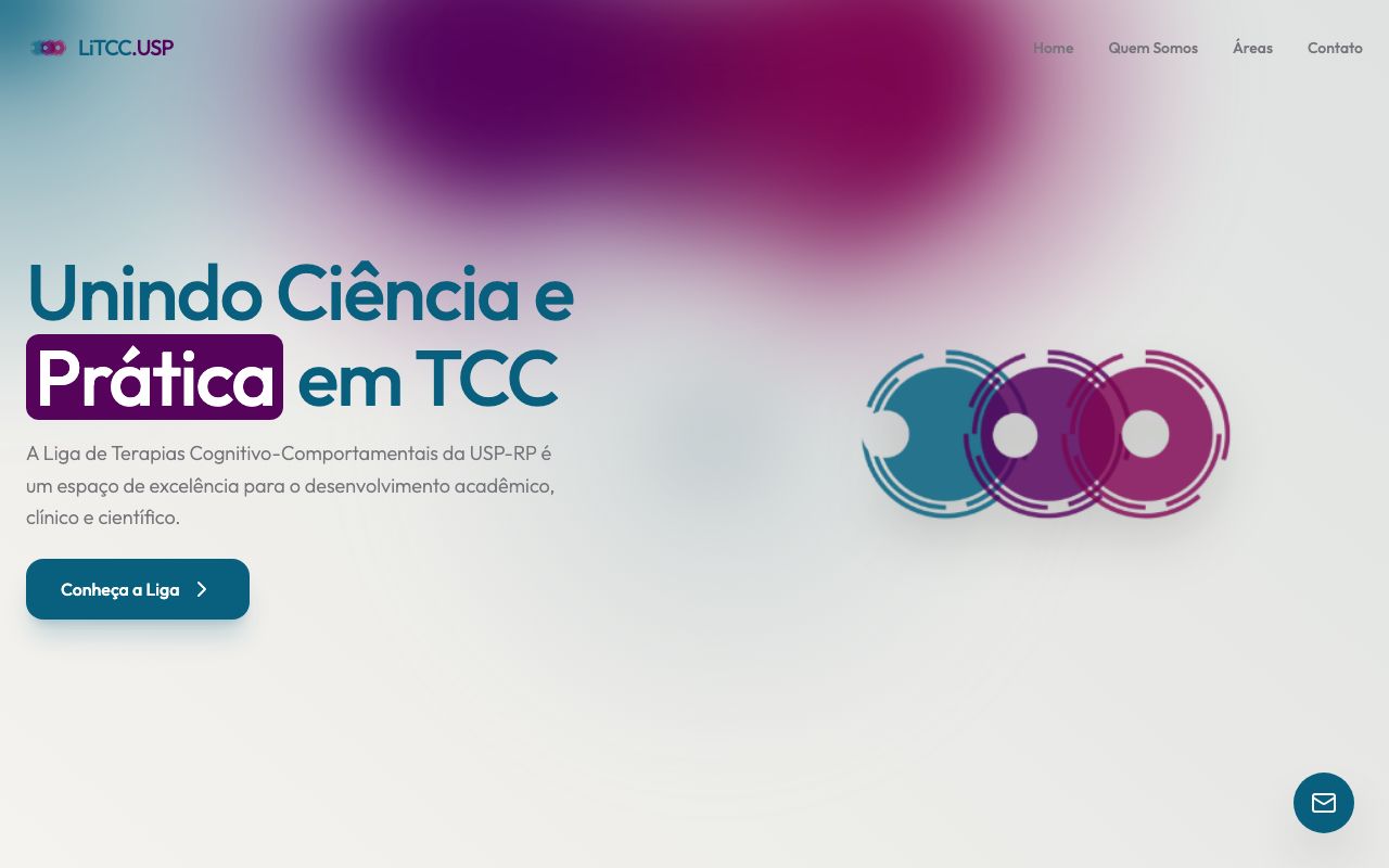 Site da LiTCC USP Ribeirão Preto
